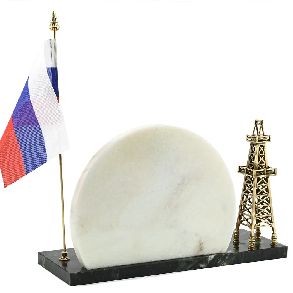 Настольные часы «Нефть и газ России» - №2