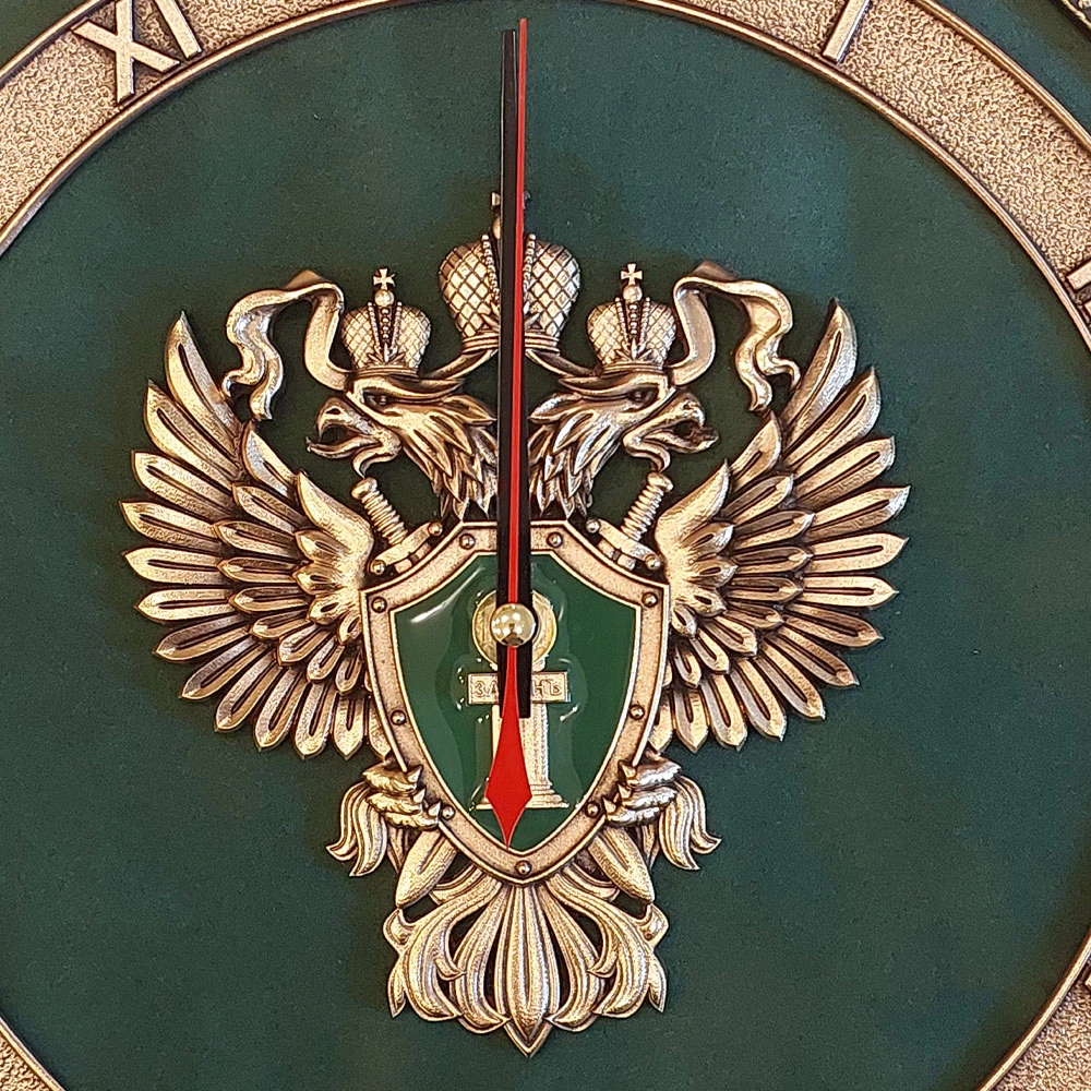 Настенные часы «Герб прокуратуры» - №2