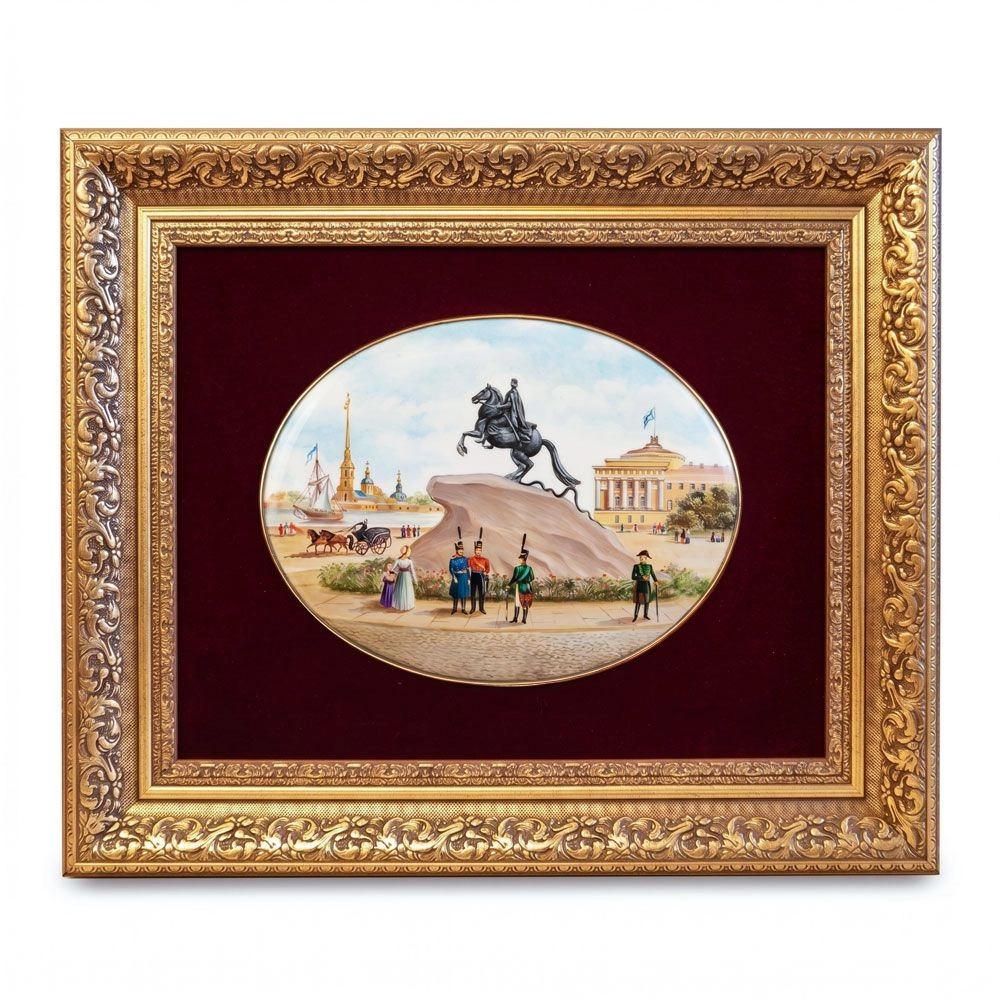 Лаковое панно «Сенатская площадь» - №1