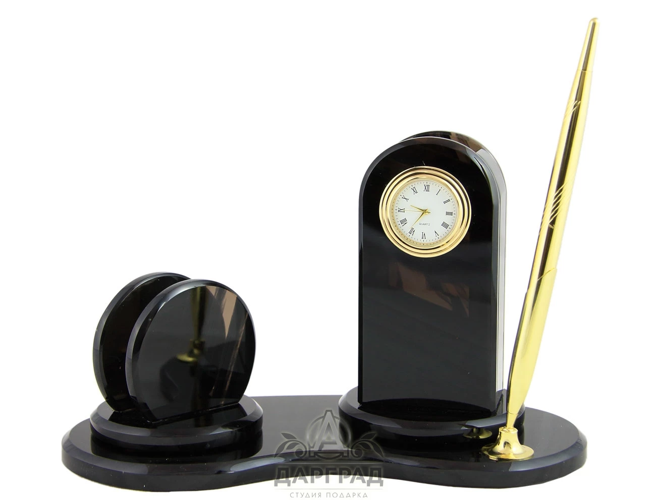 Настольный прибор «Мини» (Обсидиан) - №2