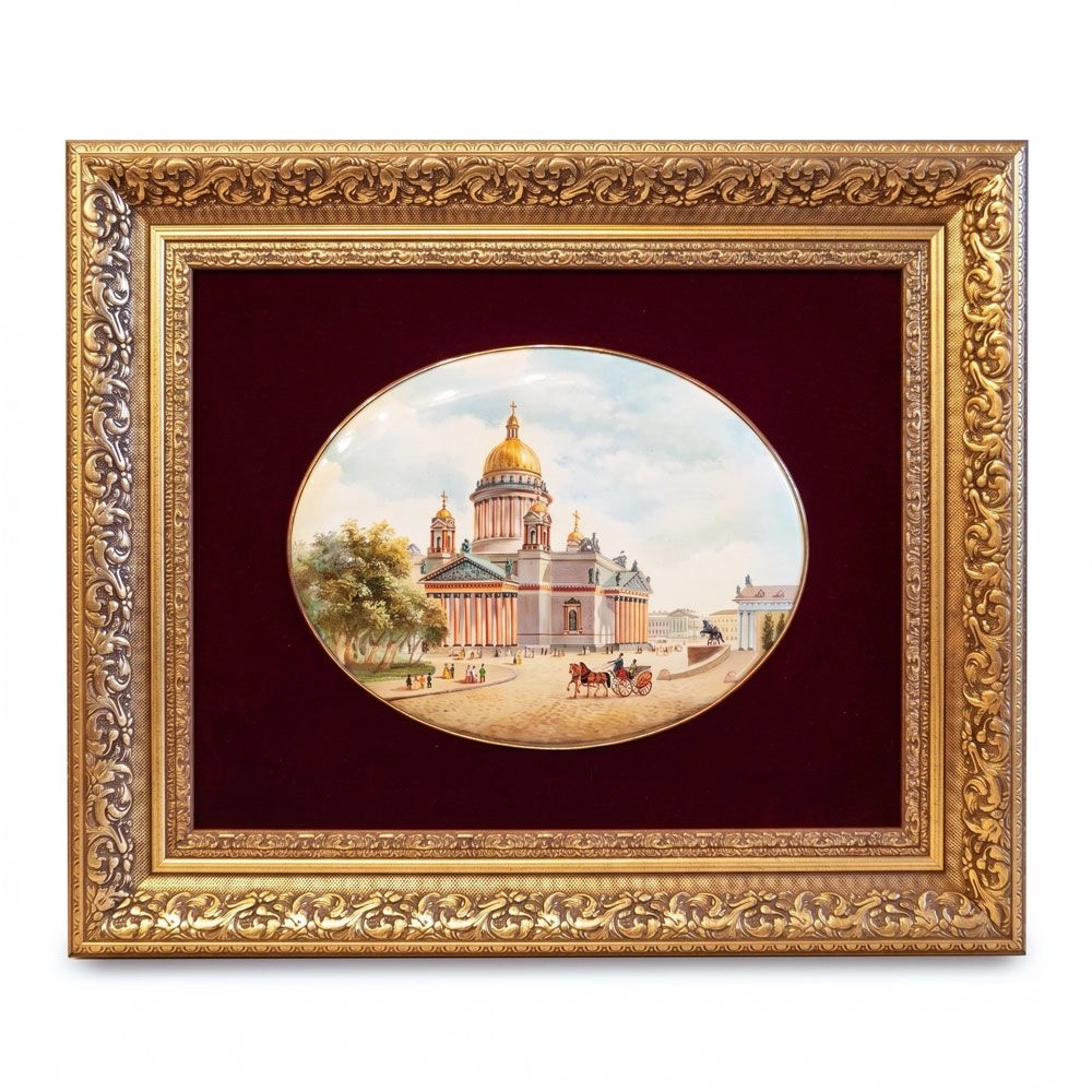 Лаковое панно «Исаакиевский собор» - №1