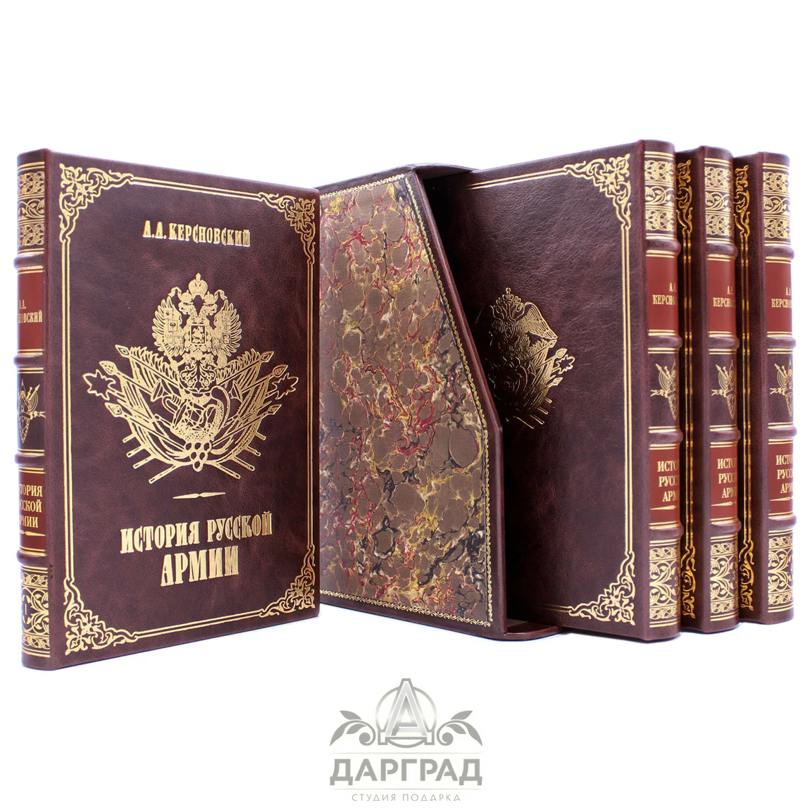 Подарочный комплект книг «История русской армии» 4 тома - №2