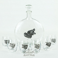Набор для напитков «Медведь» (6 персон)