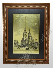 Гравюра на металле «Петропавловский собор» 22*28