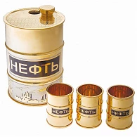 Набор для водки «Нефть» (Златоуст) - фото товара