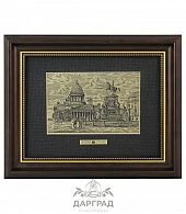 Офорт на латуни «Исаакиевский собор» 17*22 - фото товара